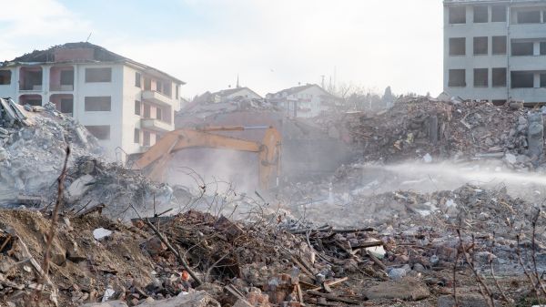 Apartment Demolition in Waynesville