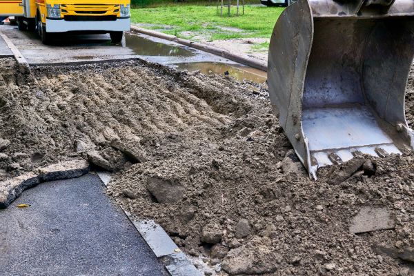 Blacktop Removal in Waynesville