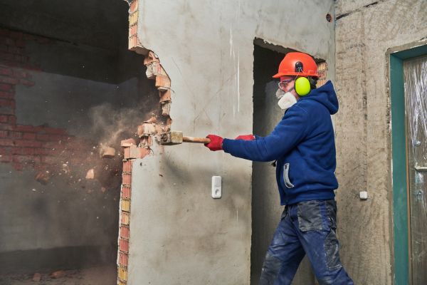 Concrete Wall Demolition in Waynesville