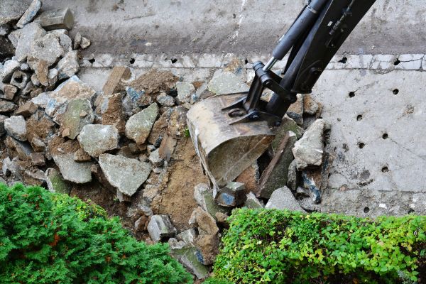 Concrete Pathway Removal in Waynesville